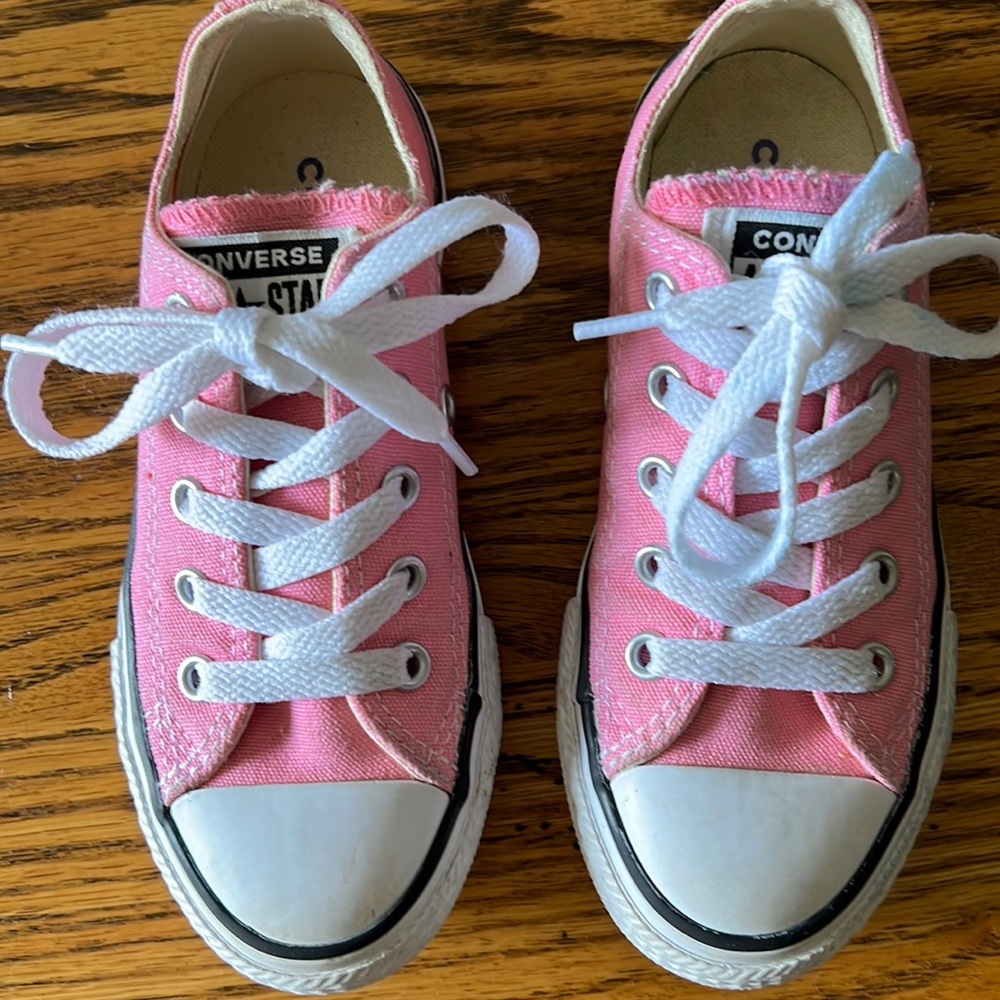 Converse All Star Pink Size 11 Toddler Girl Sneakers